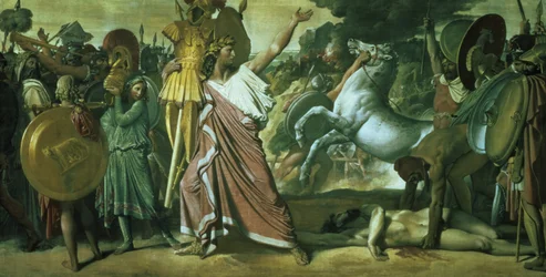 1812年、木星の神殿に戦利品を運んでいた、アクロンを征服したロムルス